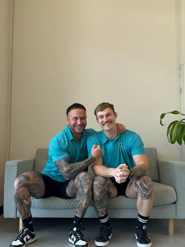 P3 Springwood is officially 2.. 

2 years of popups, group bookings, endless maintenance, sauna building, sleepless nights, terrible content and most importantly.. 

2 years of providing an amazing community a space for them to look after themselves. 

Business is hard. Almost daily I think about going back to a “normal” job. 

But then I get to speak with the incredible people that come to us, and it makes it all worth while. 

Our community is what makes P3 Springwood. 

Our members, our staff. It is a bubble for laughs and reprieve from an ever increasing crazy world.

Swipe for the good stuff 🫣

The girls will be off me for this, but hey.. it’s our birthday 😹

From me and Jimmy, a heartfelt thankyou ❤️