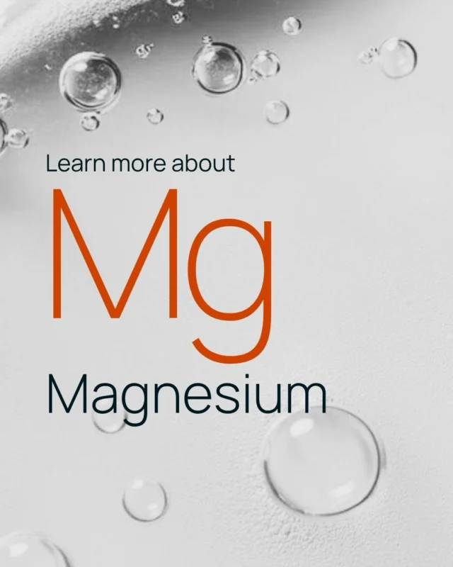 Magnesium ✨

Small mineral, big difference.