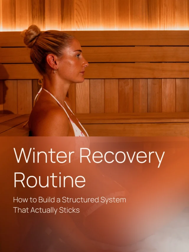 Don’t let the cold of winter slow you down - 
recover stronger, move better 💪🔥