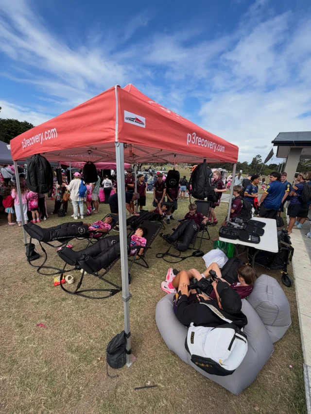 Mornings with @burleighbearsjuniors for the annual Pink charity round. 🐻🩷