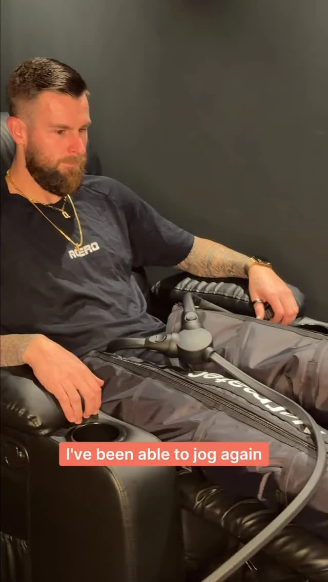 8-9 weeks of consistency, and the milestones keep coming 💪

@aaronevans has gone from broken fibula to walking, running and even kicking a ball again ⚽️

The journey isn't over but he's heading in the right direction 🫡

#P3Recovery #RecoveryCentre #TrainRecoverRepeat #Football #Injury