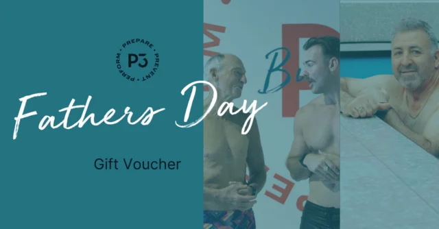 He’s got enough stuff. 

Give dad recovery instead. 

Sauna. Contrast Pools. Compression. Time to switch off. 

P3 Gift Vouchers are available through P3 app, online or in centre 

Father’s Day Sorted!! 🩵💙