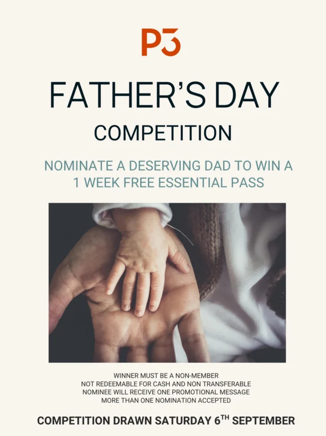 💙 FATHER’S DAY GIVEAWAY 💙

This Father’s Day, we’re celebrating the amazing dads in our community! 🙌

Know a dad who deserves a little time to recover, recharge and look after himself? Nominate him for the chance to win a FREE 1-Week P3 Essential Pass! 🧊🔥💪

HOW TO ENTER:
Pop into P3 Recovery Stafford, fill out one of our Father’s Day nomination cards and tell us why your dad deserves to win. 🧡

#P3Recovery #P3RecoveryStafford #FathersDay #FathersDayGiveaway