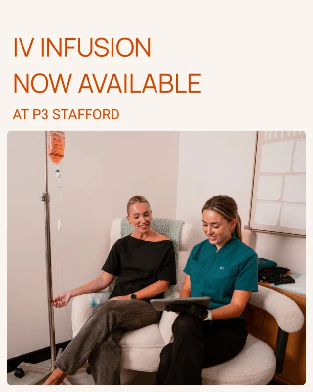 💧 Recharge. Rehydrate. Recover.

Give your body a little extra support with a personalised IV Infusion at P3 Recovery Stafford.

Whether you’re looking to support hydration, recovery or your overall wellness routine, our nurse AJ can help tailor your IV experience to your individual goals.

💉 Personalised IV Infusions
👩‍⚕️ Administered by Nurse AJ
📍 P3 Recovery Stafford
📲 Book your appointment with AJ today!

#P3Recovery #P3Stafford #IVInfusion #IVTherapy #Recovery #Hydration #Wellness #BrisbaneRecovery