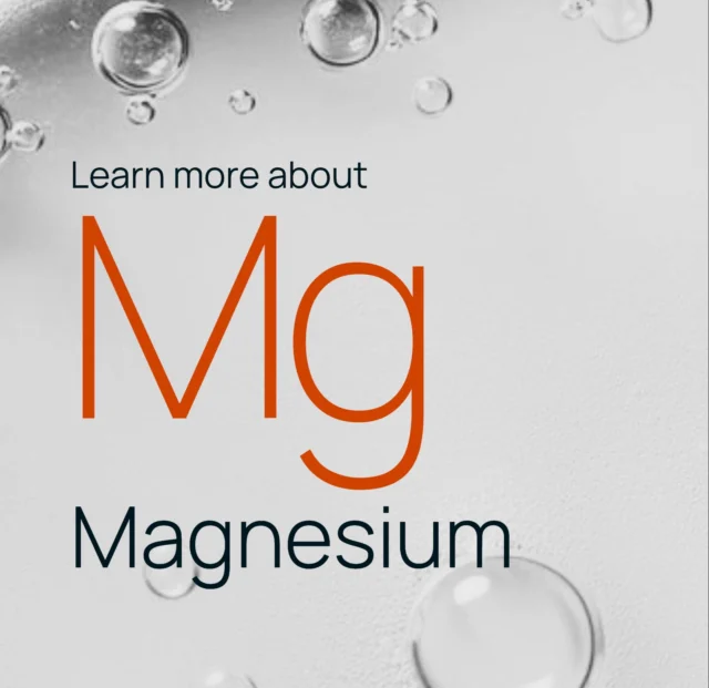 Everything you need to know about Magnesium 💤🧘‍♀️🧖‍♂️
