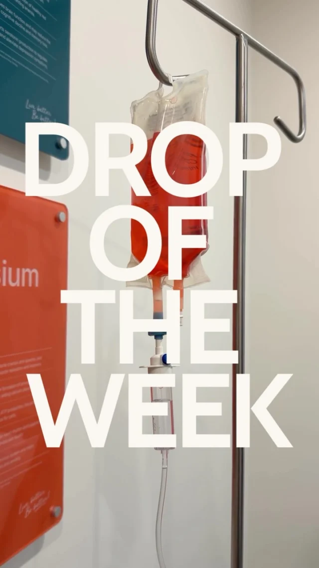 Drop in for your IV infusion💧
Bookings via the link the bio 🔗