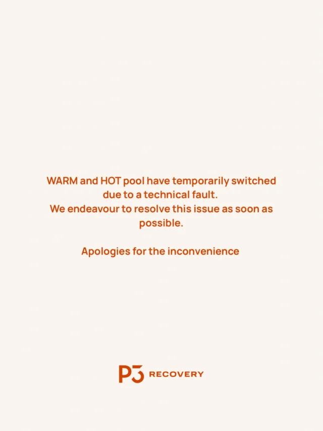 IMPORTANT INFORMATION FOR TUESDAY 29th September 

Hot and Warm pools have switched for the time being- meaning we have no warm pool. 

We are trying to get this sorted ASAP

Apologies for the inconvenience.