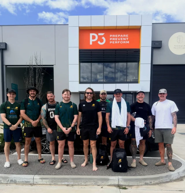 Amazing team recovery session by the boys from Tasmania Rugby competing in Geelong this weekend in the @buildcorpgroup Australian Rugby Shield 🏉

Final matches in the tournament are tomorrow in Corio at Geelong Rugby Club! 

Goodluck fellas! 

#p3recovery 
#p3 
#p3geelong