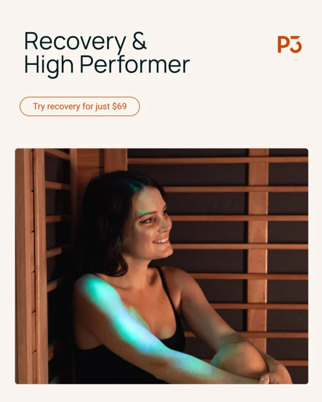 Recovery and the High Performer- how we can help! 

#p3recover
#p3 
#p3geelong