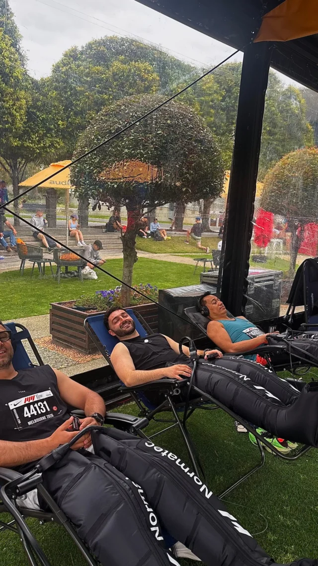 Melb Marathon recap 🏃🏻‍♀️🏃🏻‍♂️
Our compression boots went on tour! The vibes were high, the sun was out and legs were feeling refreshed. Thanks to everyone that came and found us at garden square and kudos to everyone that got out there and gave a red hot go 🔥

#p3recovery #p3portmelbourne #p3recoveryportmelbourne #melbmara