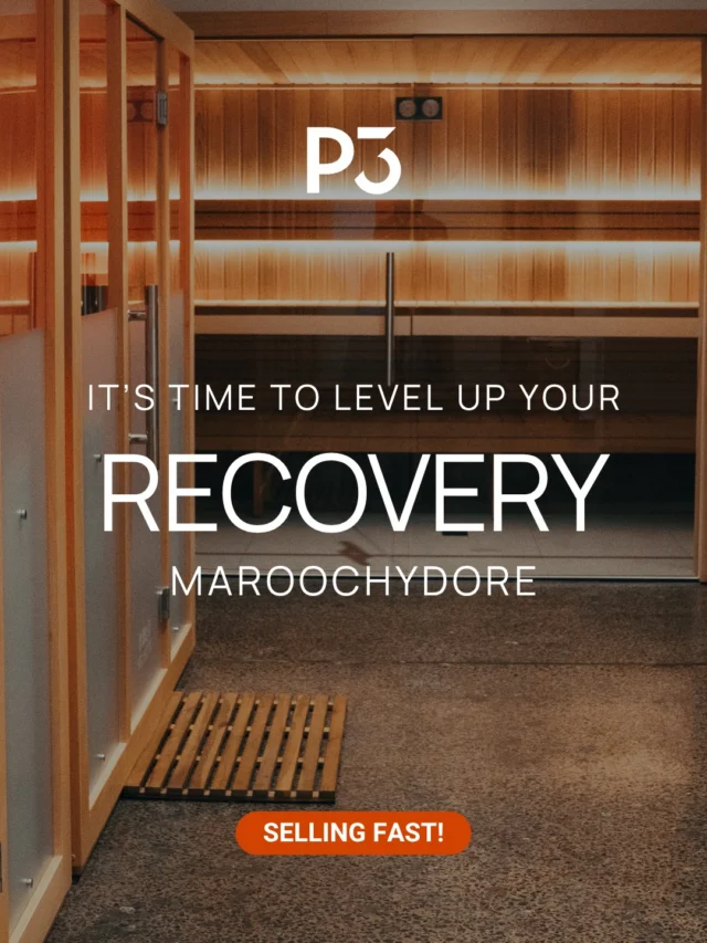 P3 Recovery & Wellness is coming to Maroochydore!

We’re excited to bring a fresh approach to recovery and wellness to the Sunshine Coast community.

Whether you’re an athlete, weekend warrior, busy professional or simply looking to relax, recharge and feel your best -
P3 is for everyone.

We’re passionate about making recovery and wellness accessible to all.

Our team is creating a welcoming space where our community can recover, connect and thrive.

Come level up and rediscover recovery and wellness.

Your recovery. Your wellness. Your P3.